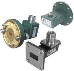 WG/Coax adaptors, WG/WG Transitions